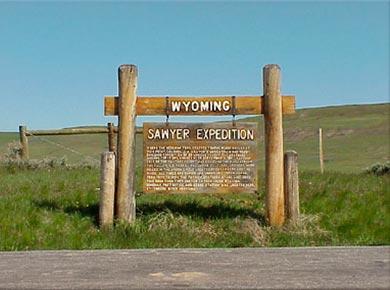 Dayton Sawyer Expedition Sign